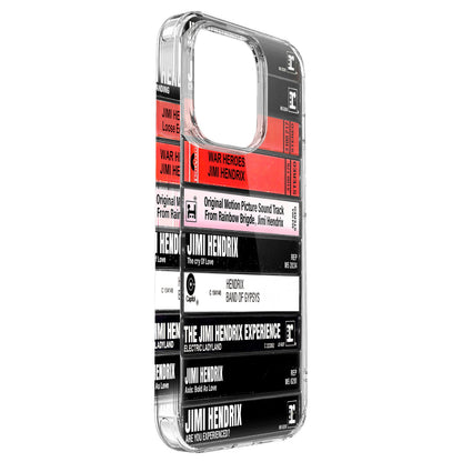 Jimi Hendrix Albums Cassette Collection Retro Phone Case
