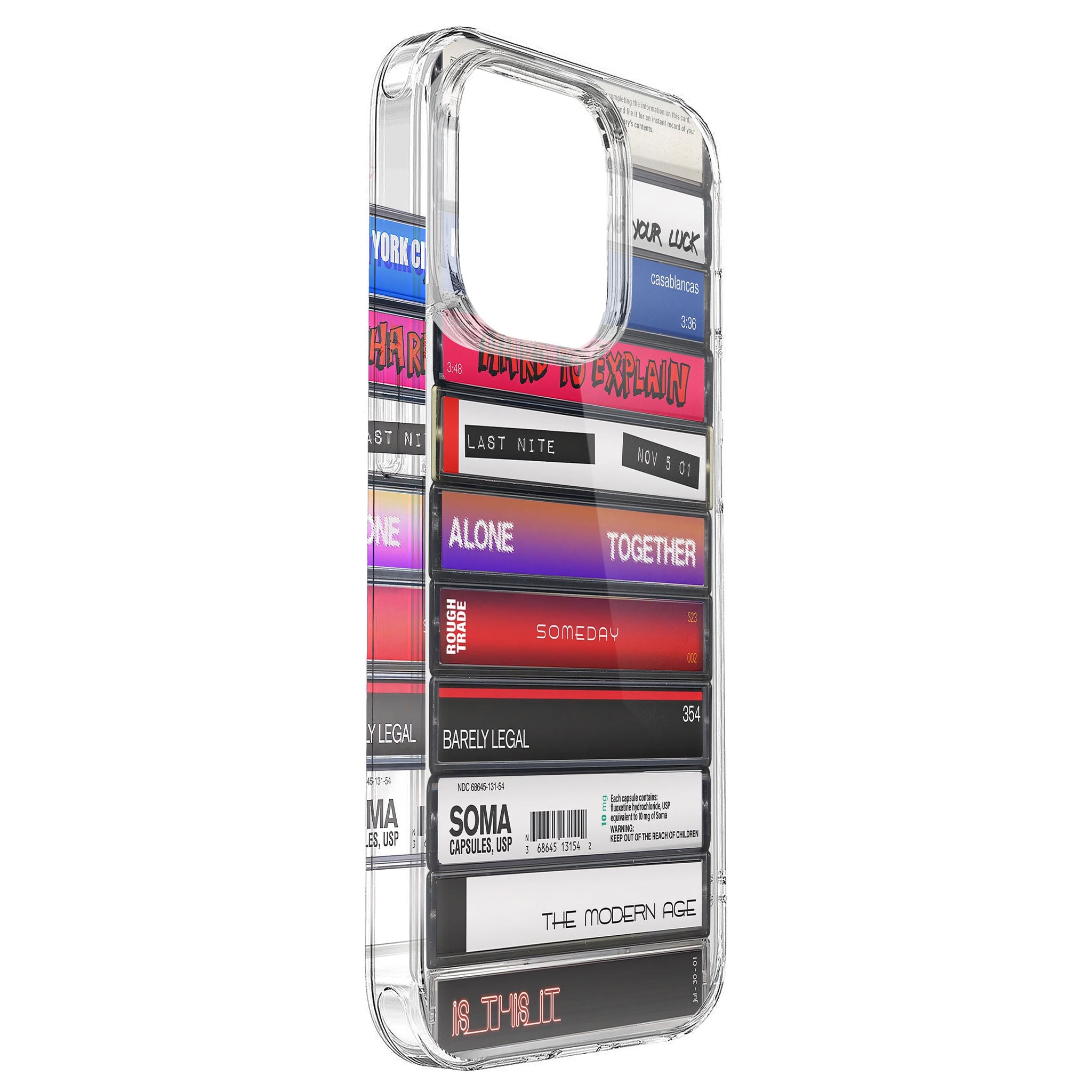 The Strokes Albums Cassette Collection Retro Phone Case