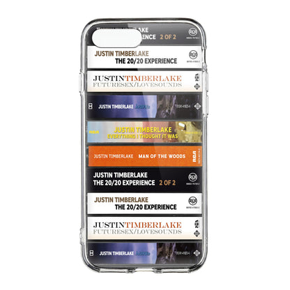 Justin Timberlake Albums Cassette Collection Retro Phone Case