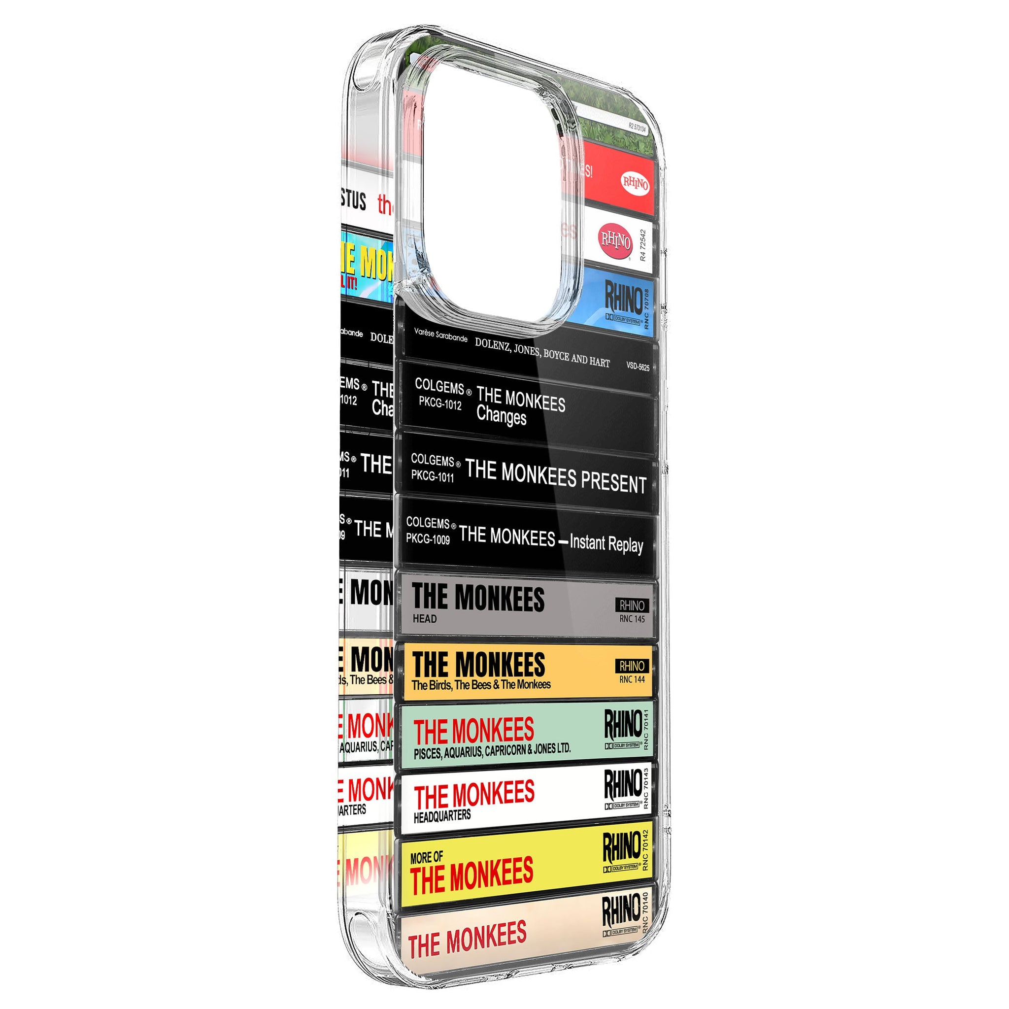 The Monkees Albums Cassette Collection Retro Phone Case