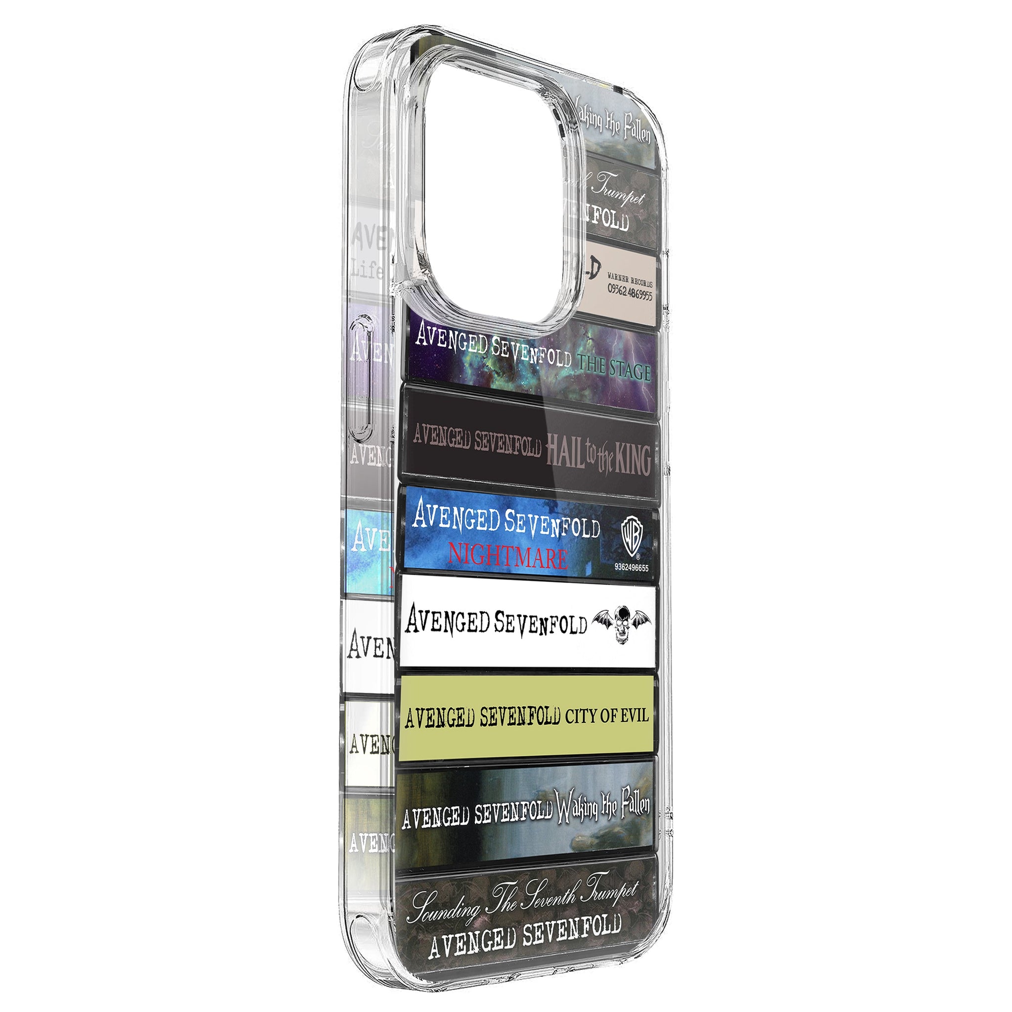 Avenged Sevenfold Albums Cassette Collection Retro Phone Case