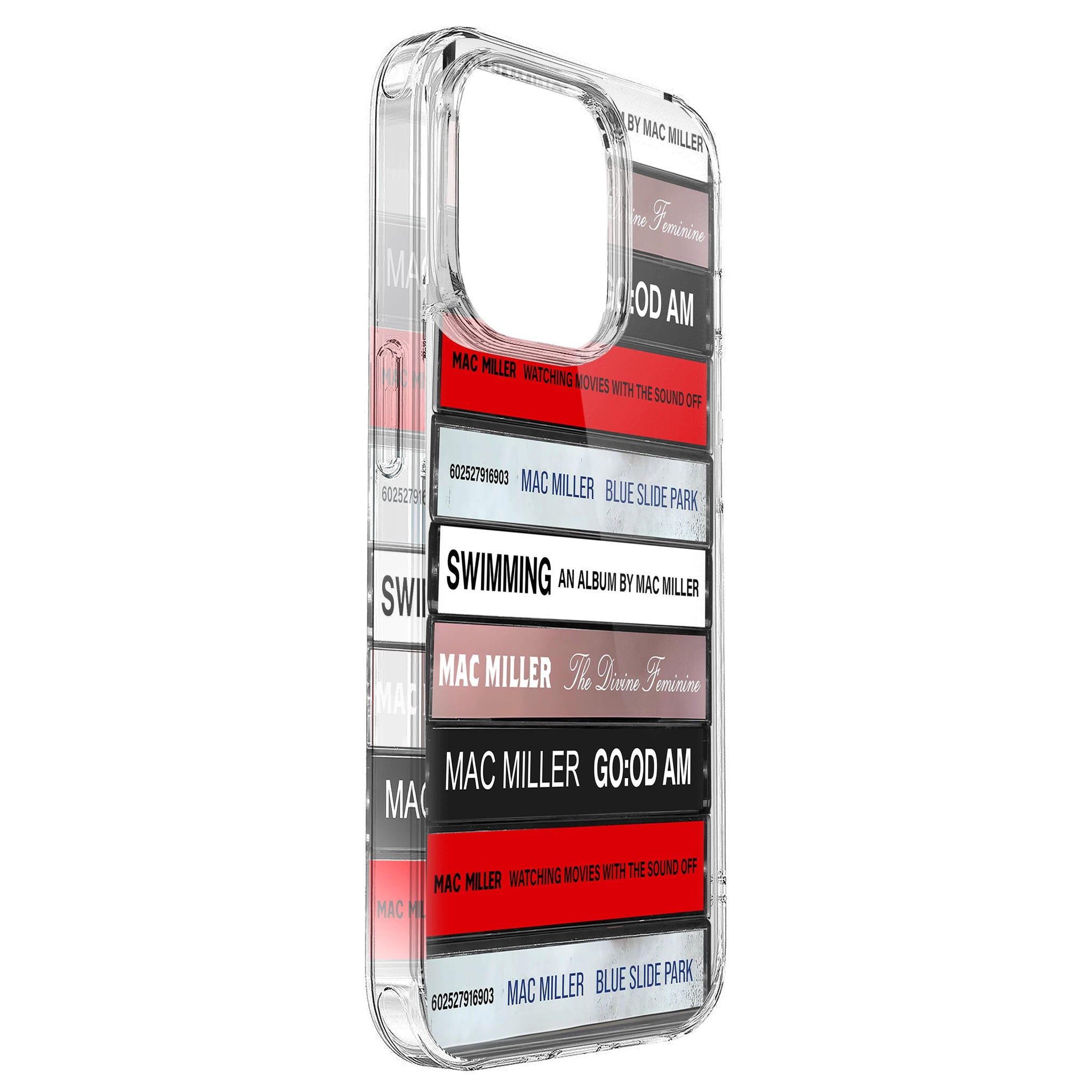 Mac Miller Albums Cassette Collection Retro Phone Case