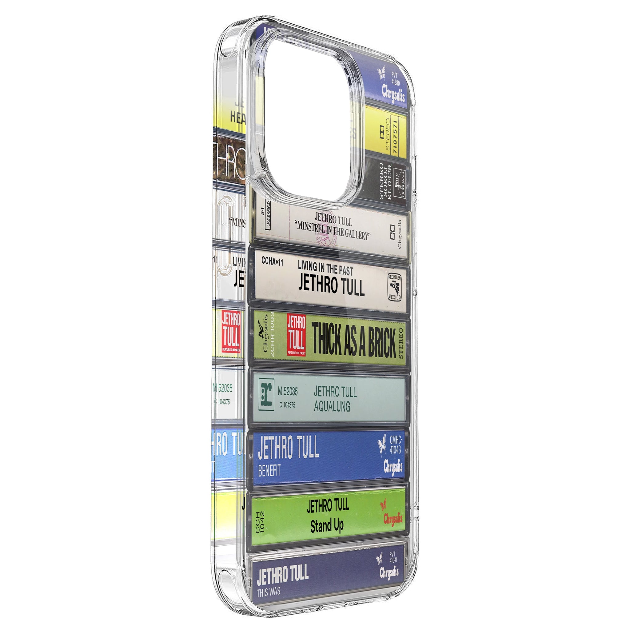 Jethro Tull Albums Cassette Collection Retro Phone Case
