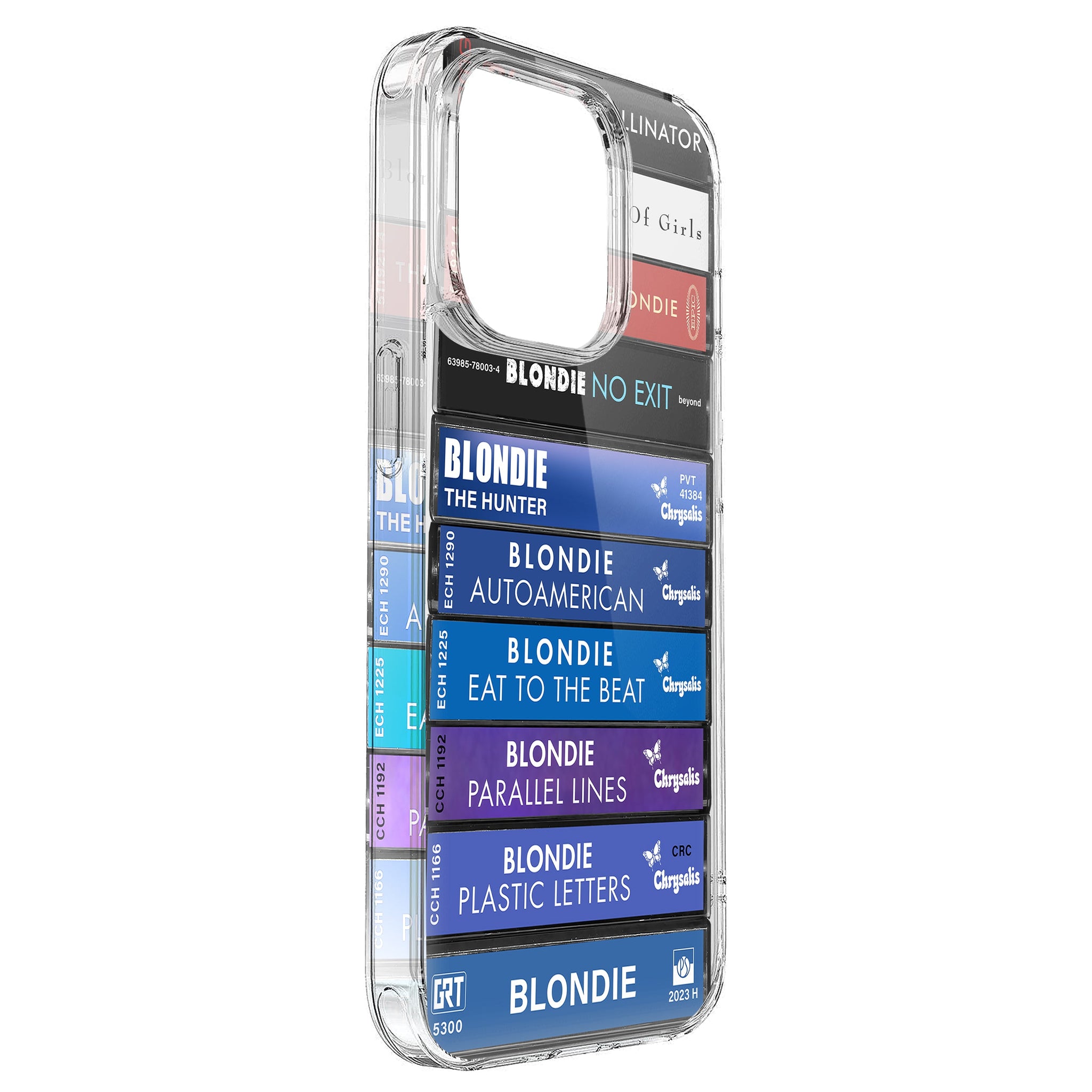 Blondie Albums Cassette Collection Retro Phone Case