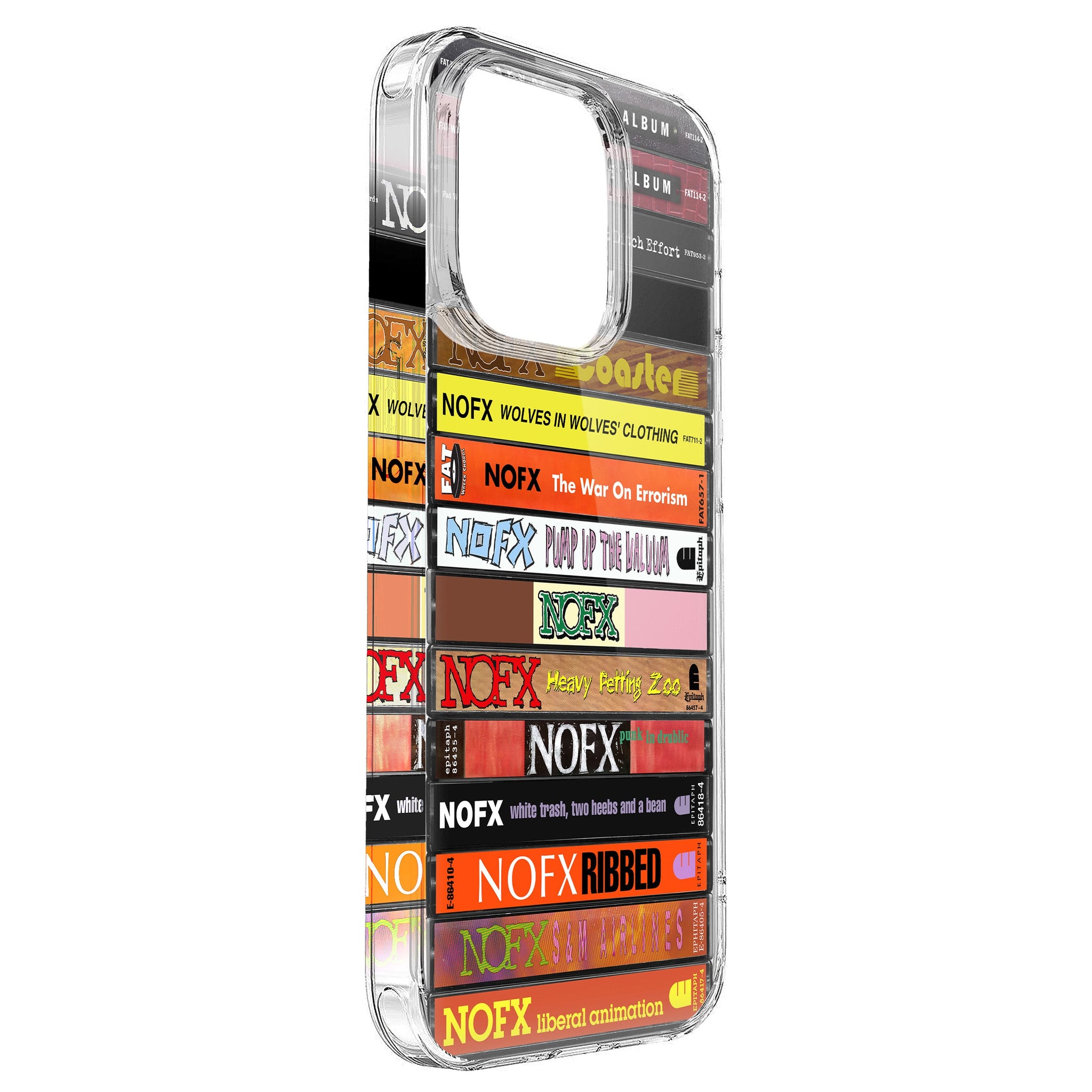 NOFX Albums Cassette Collection Retro Phone Case