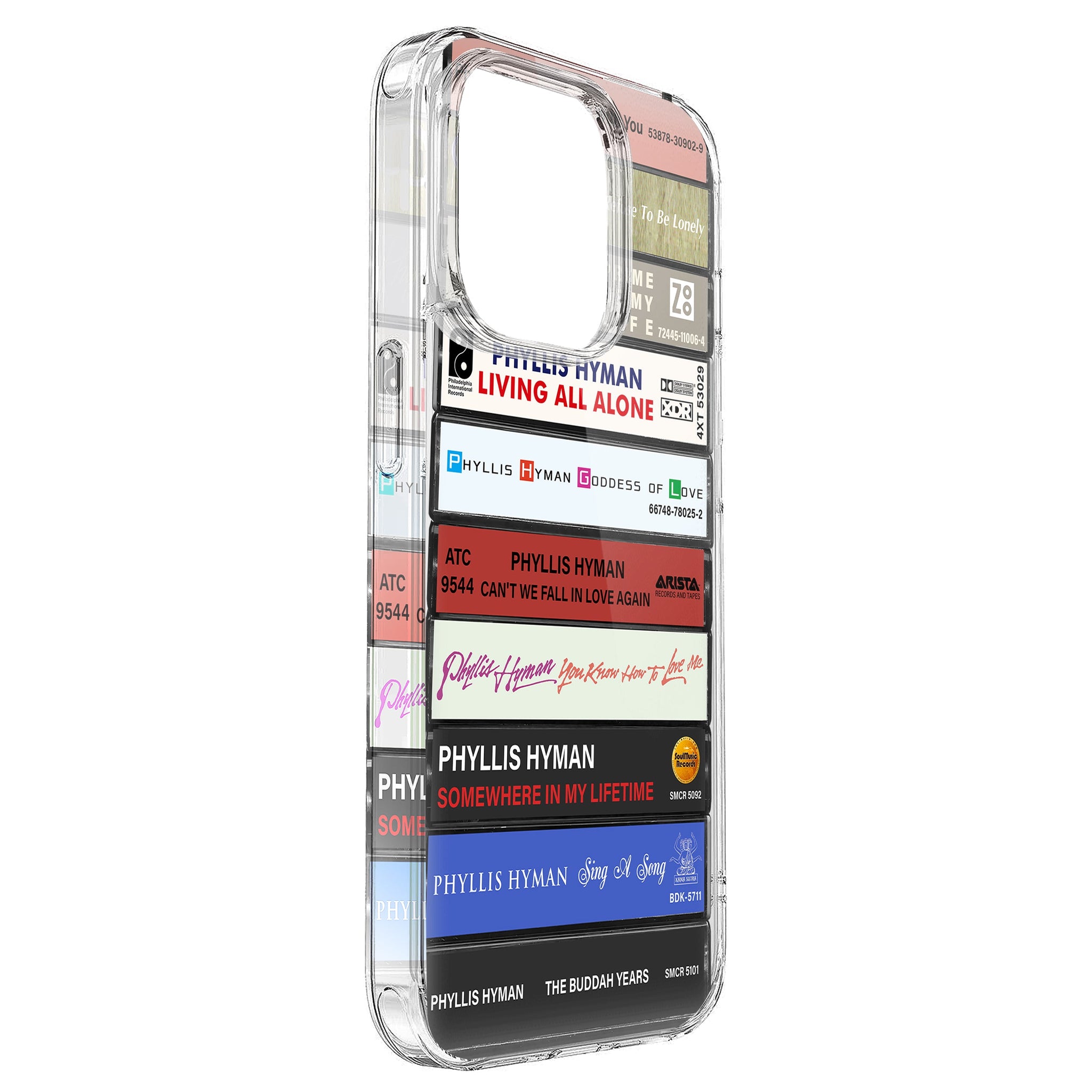 Phyllis Hyman Albums Cassette Collection Retro Phone Case