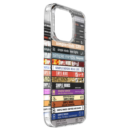 Simple Minds Albums Cassette Collection Retro Phone Case