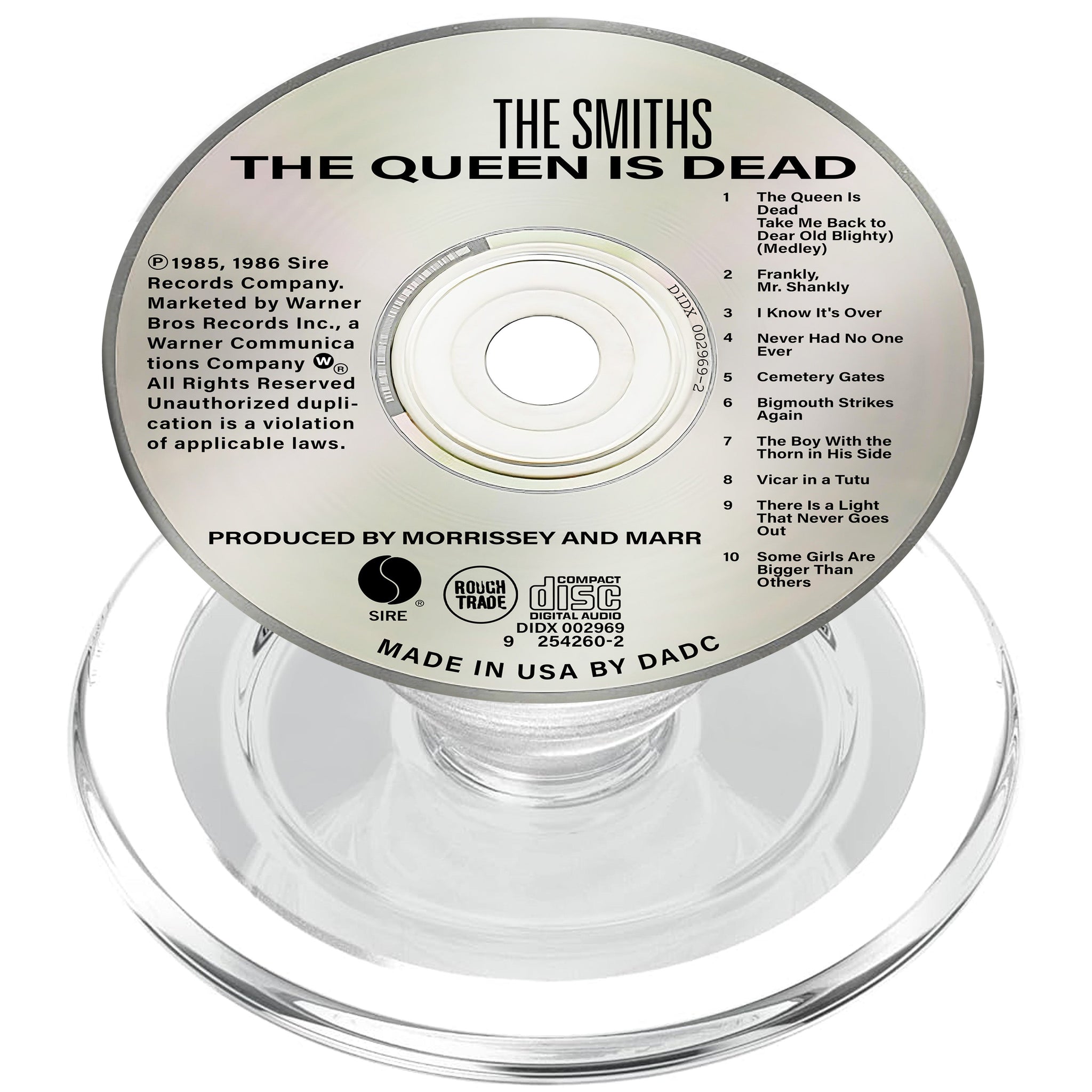 The Queen Is Dead Albums CD Magnetic Phone Grip - The Smiths