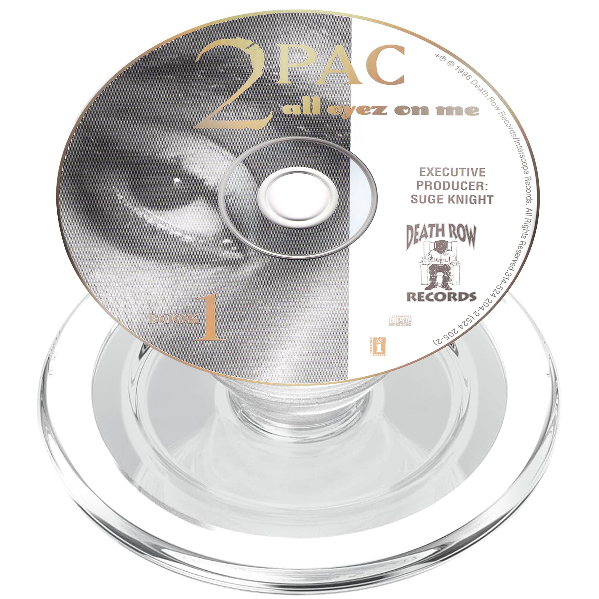 All Eyez On Me CD Magnetic Phone Grip - 2Pac