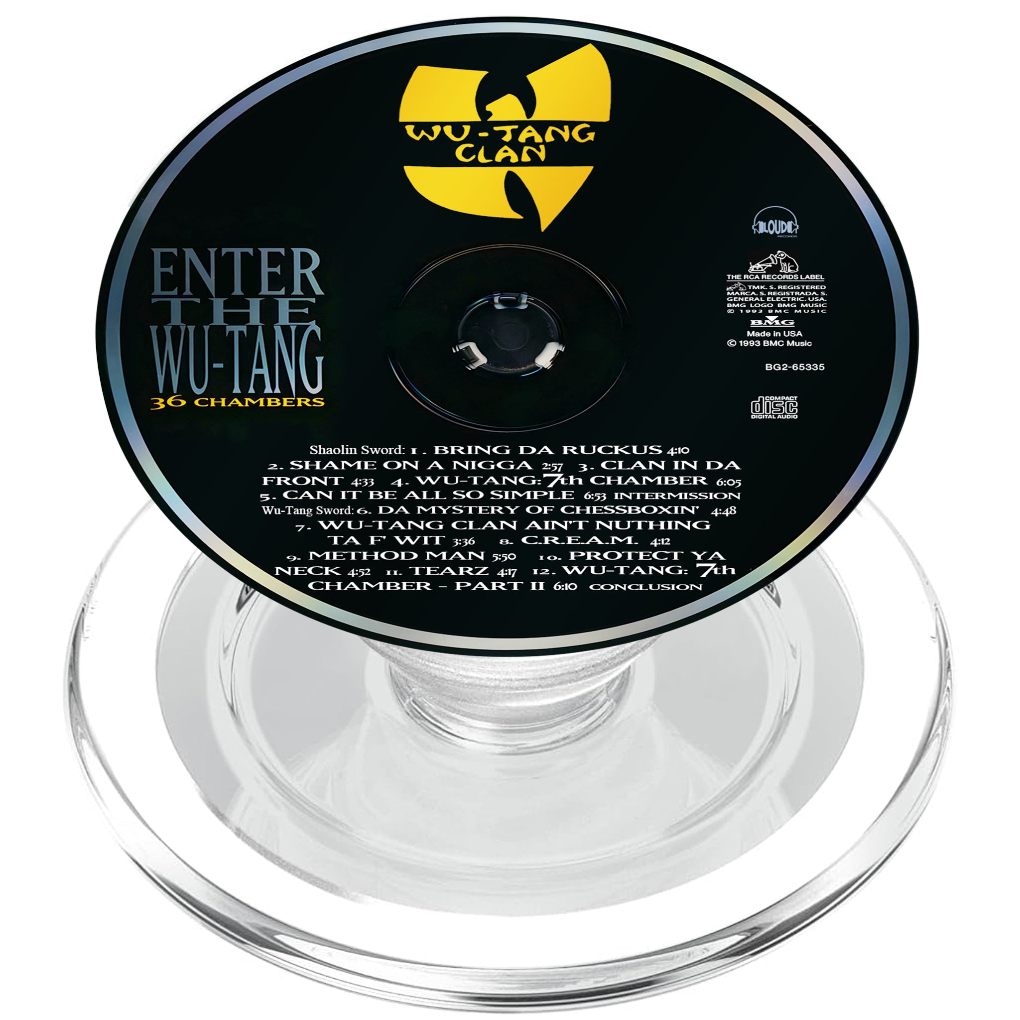 Enter The Wu-Tang CD Magnetic Phone Grip - Wu-tang Clan