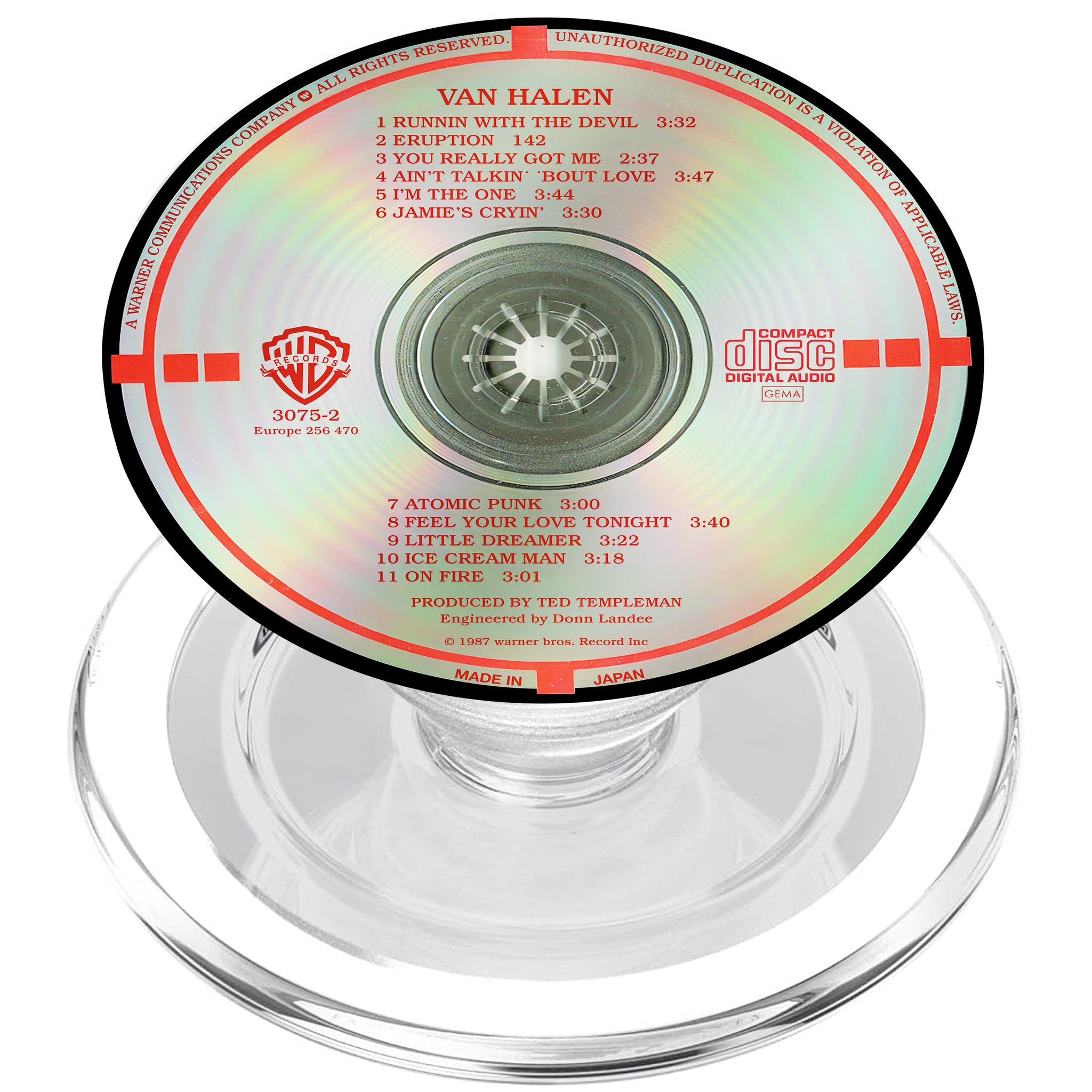 Van Halen CD Magnetic Phone Grip