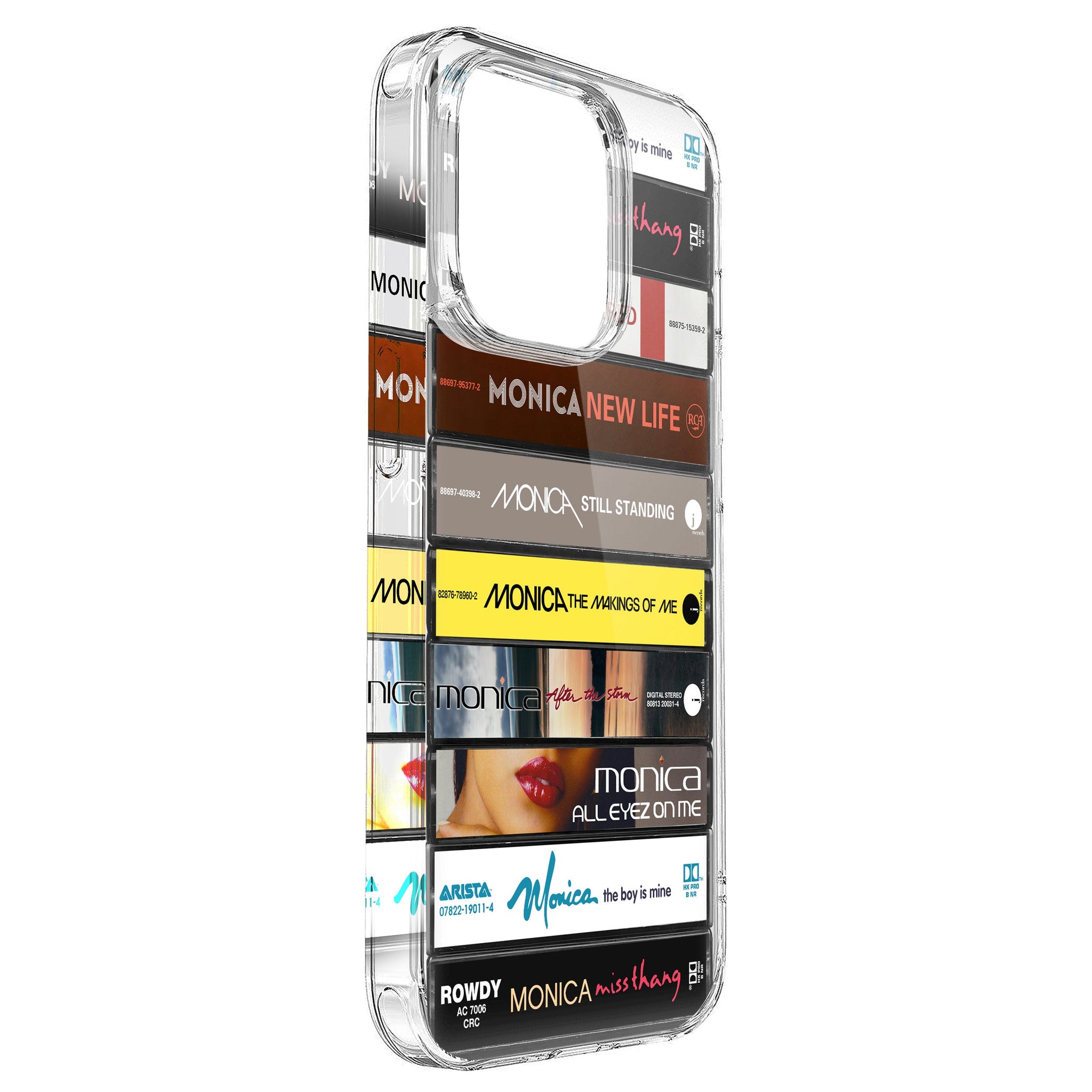 Monica Albums Cassette Collection Retro Phone Case