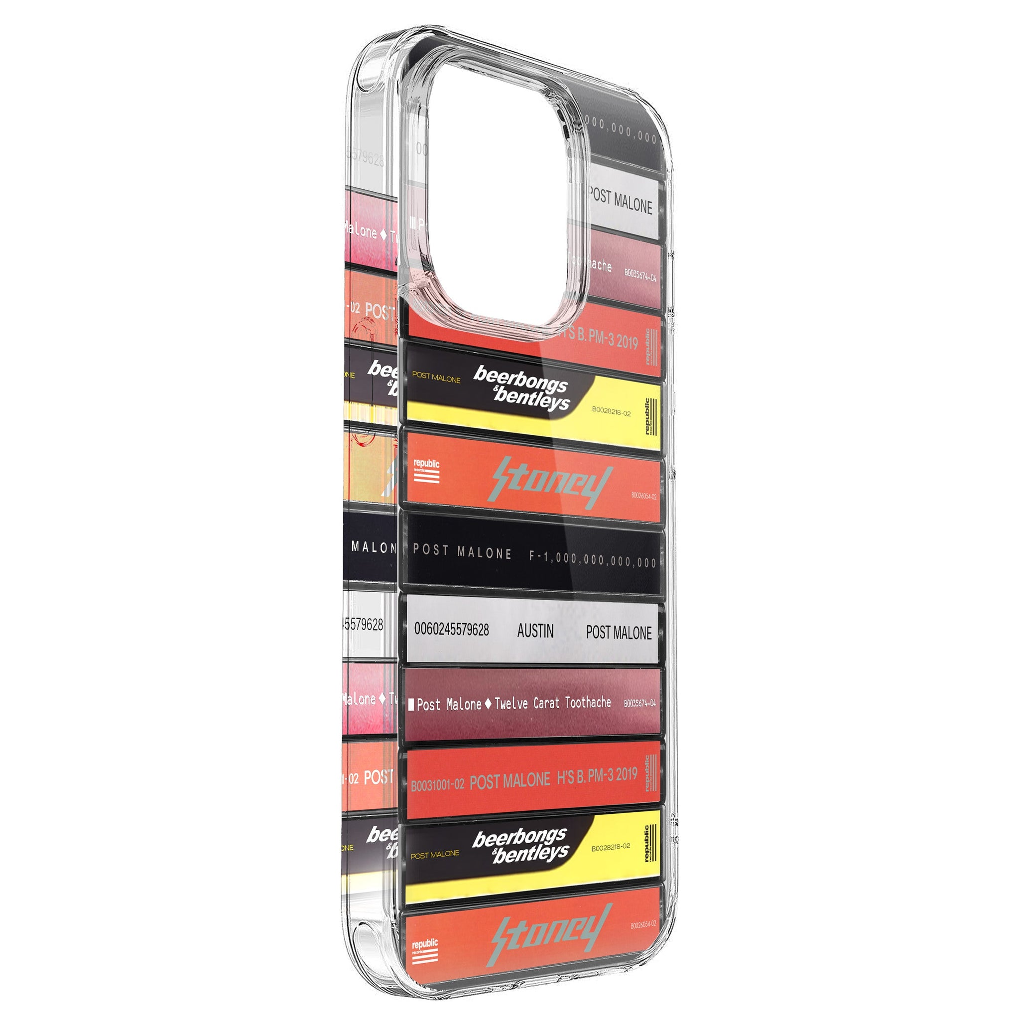 Post Malone Albums Cassette Collection Retro Phone Case