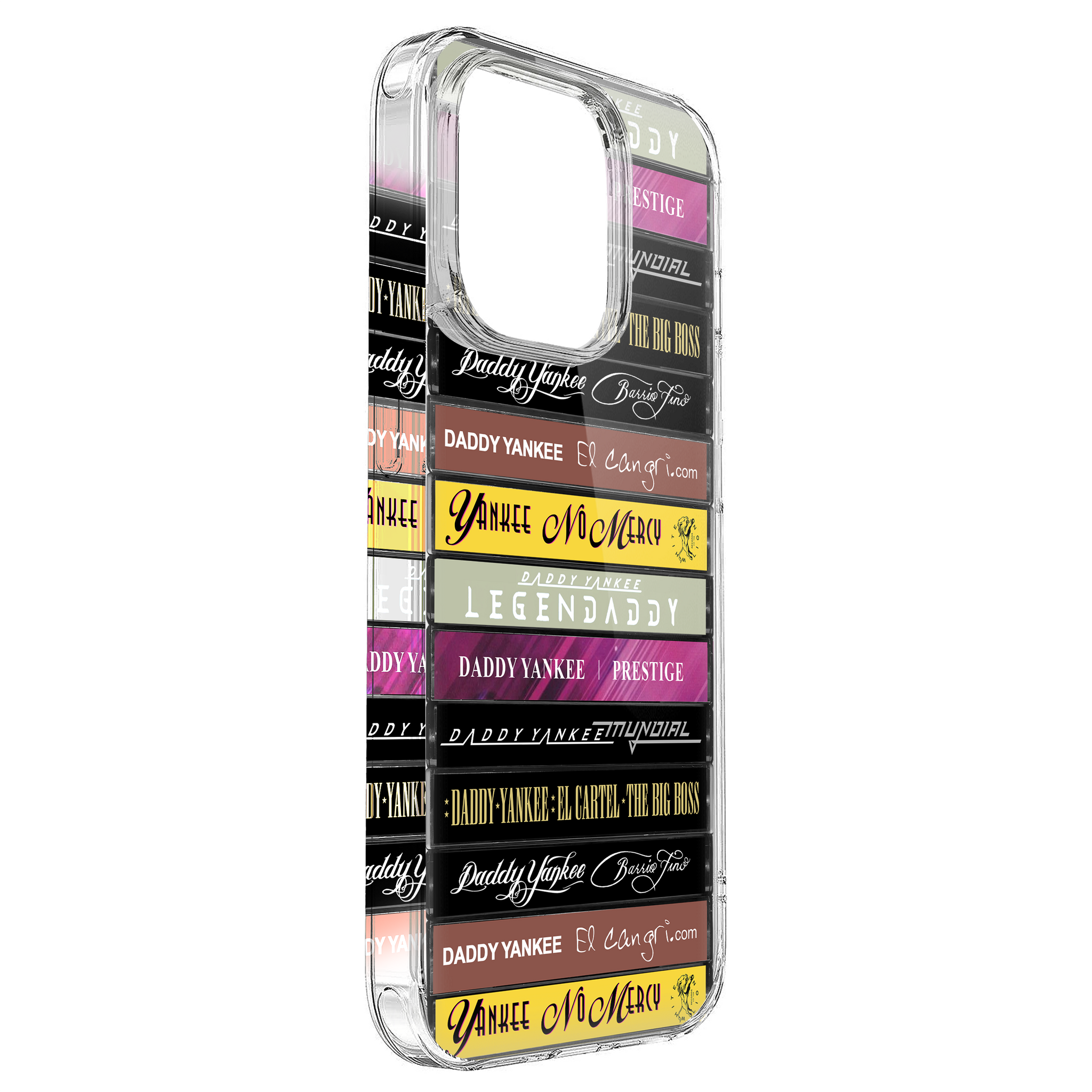 Daddy Yankee Albums Cassette Collection Retro Phone Case