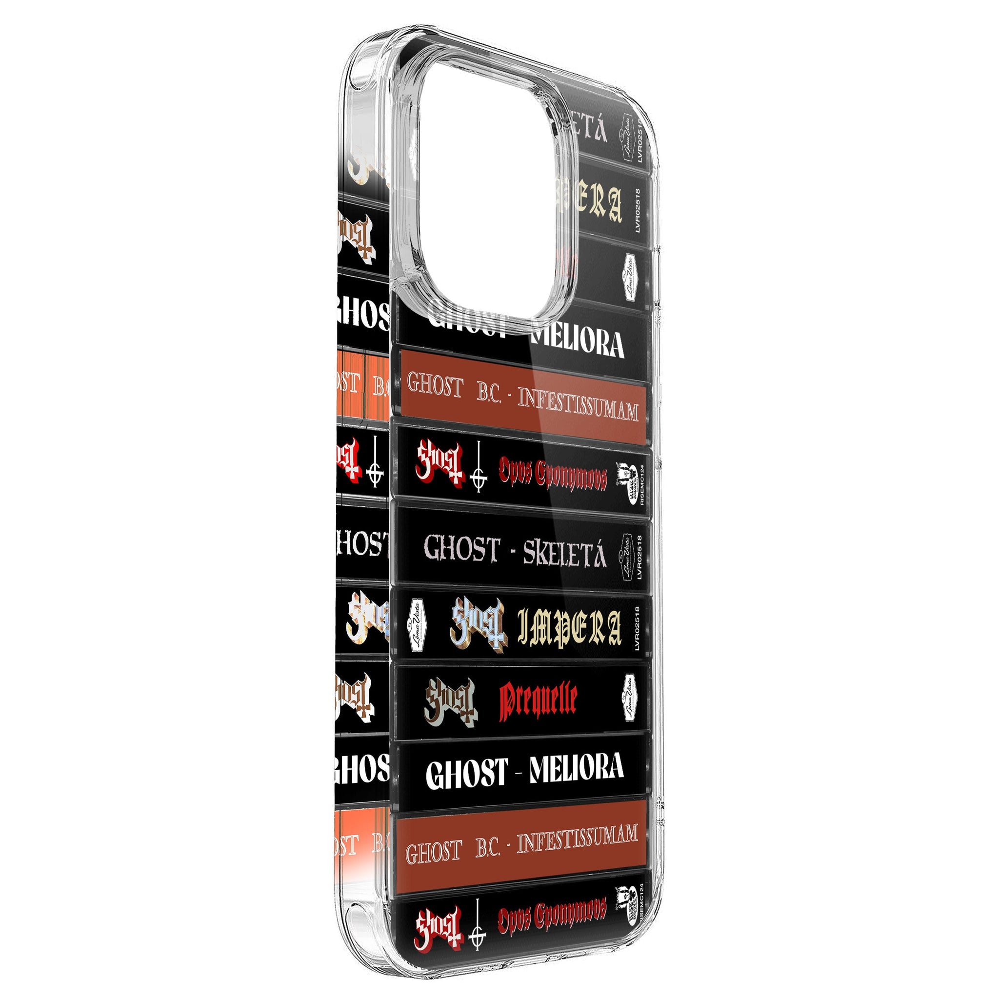 Ghost Albums Cassette Collection Retro Phone Case