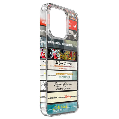 Sufjan Stevens Albums Cassette Collection Retro Phone Case