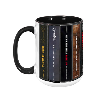 Cypress Hill Albums Cassette Collection Retro Accent Edge-to-Edge Printed Mug