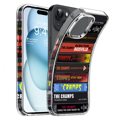 The Cramps Albums Cassette Collection Retro Phone Case