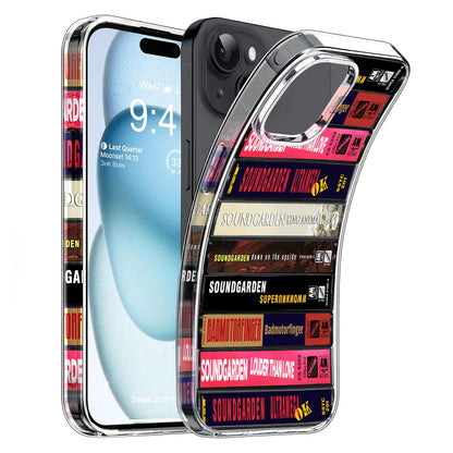 Soundgarden Albums Cassette Collection Retro Phone Case