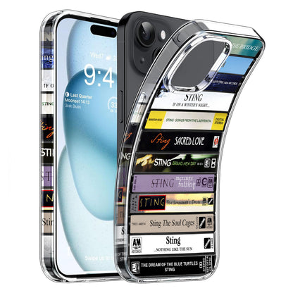 Sting Albums Cassette Collection Retro Phone Case
