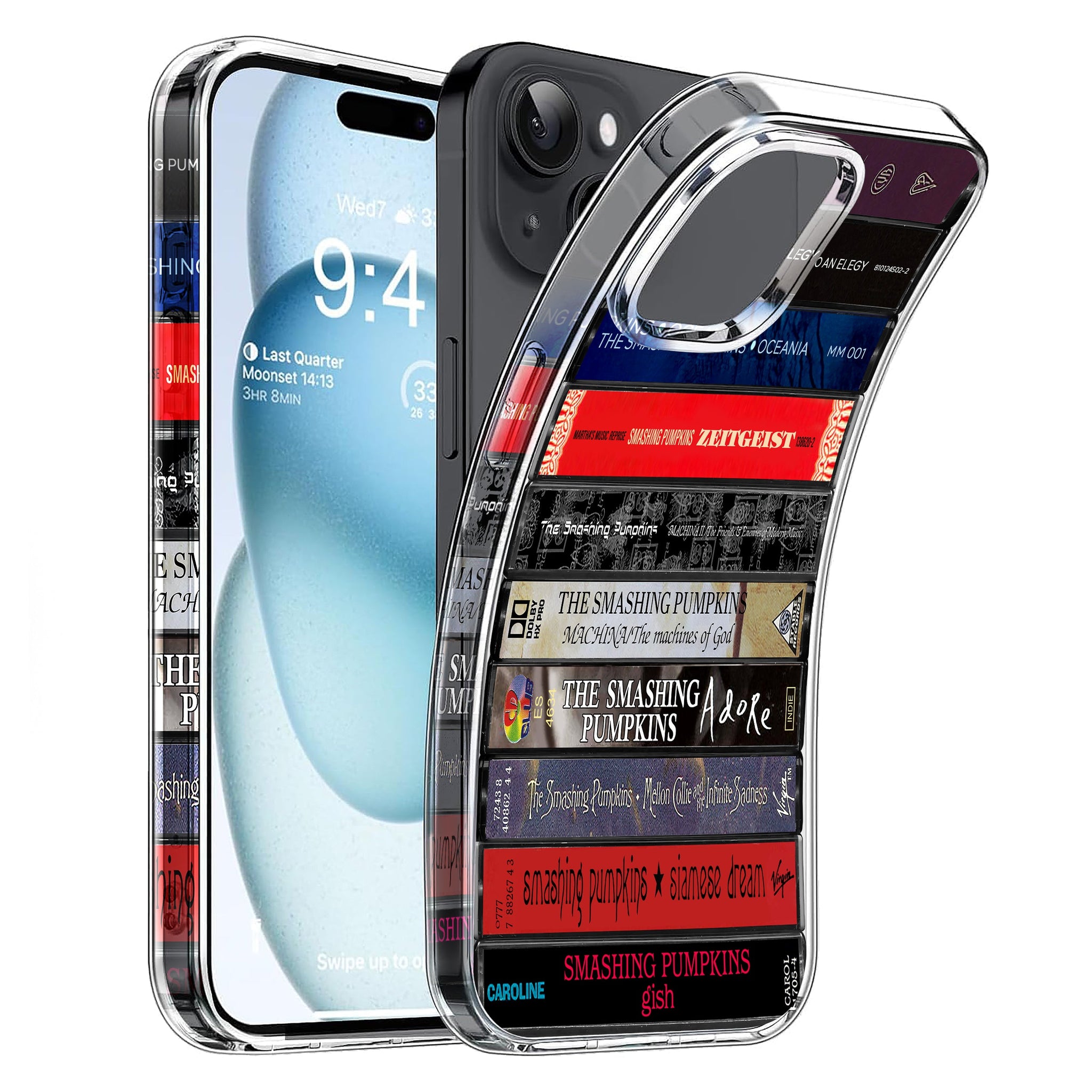 The Smashing Pumpkins Albums Cassette Collection Retro Phone Case