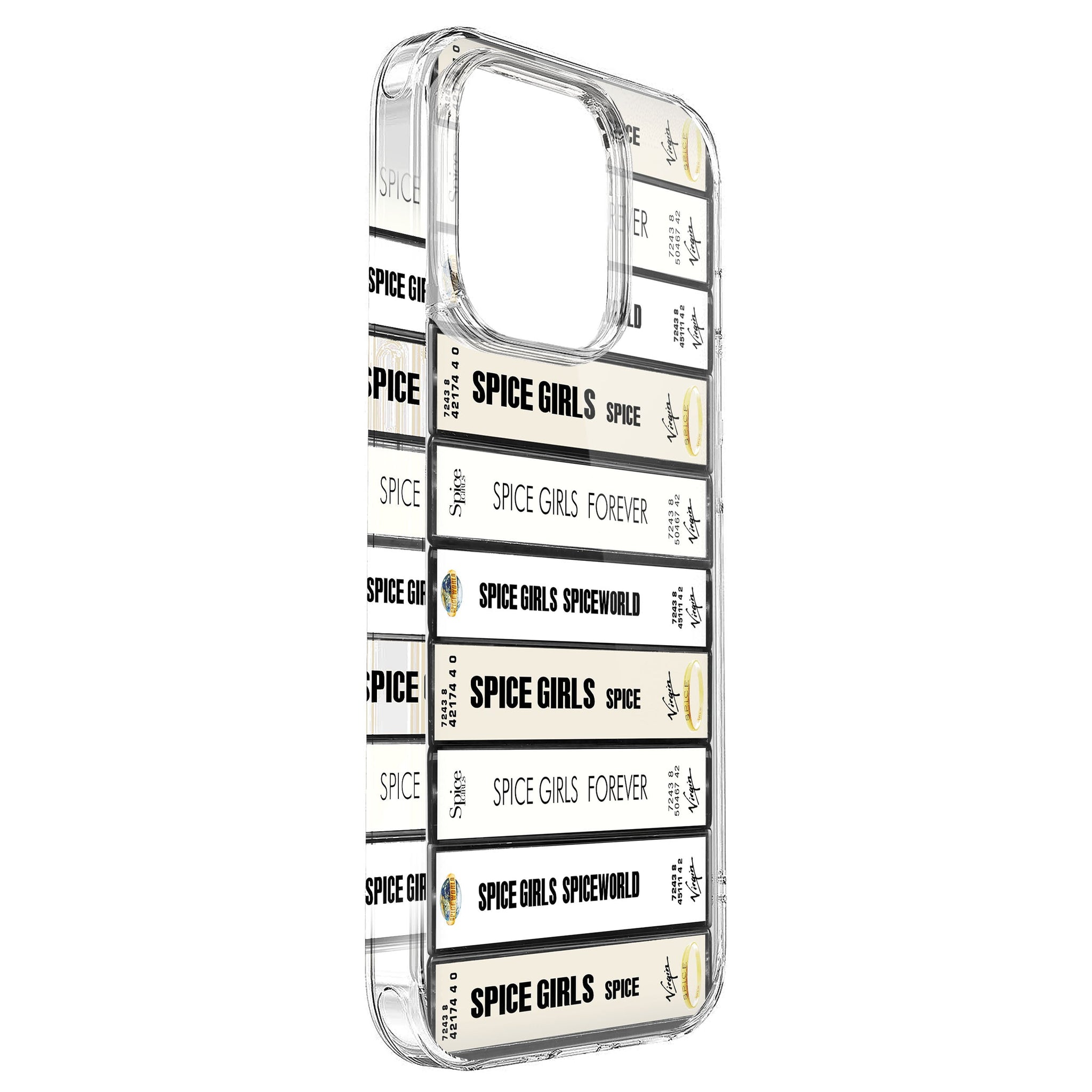 Spice Girls Albums Cassette Collection Retro Phone Case