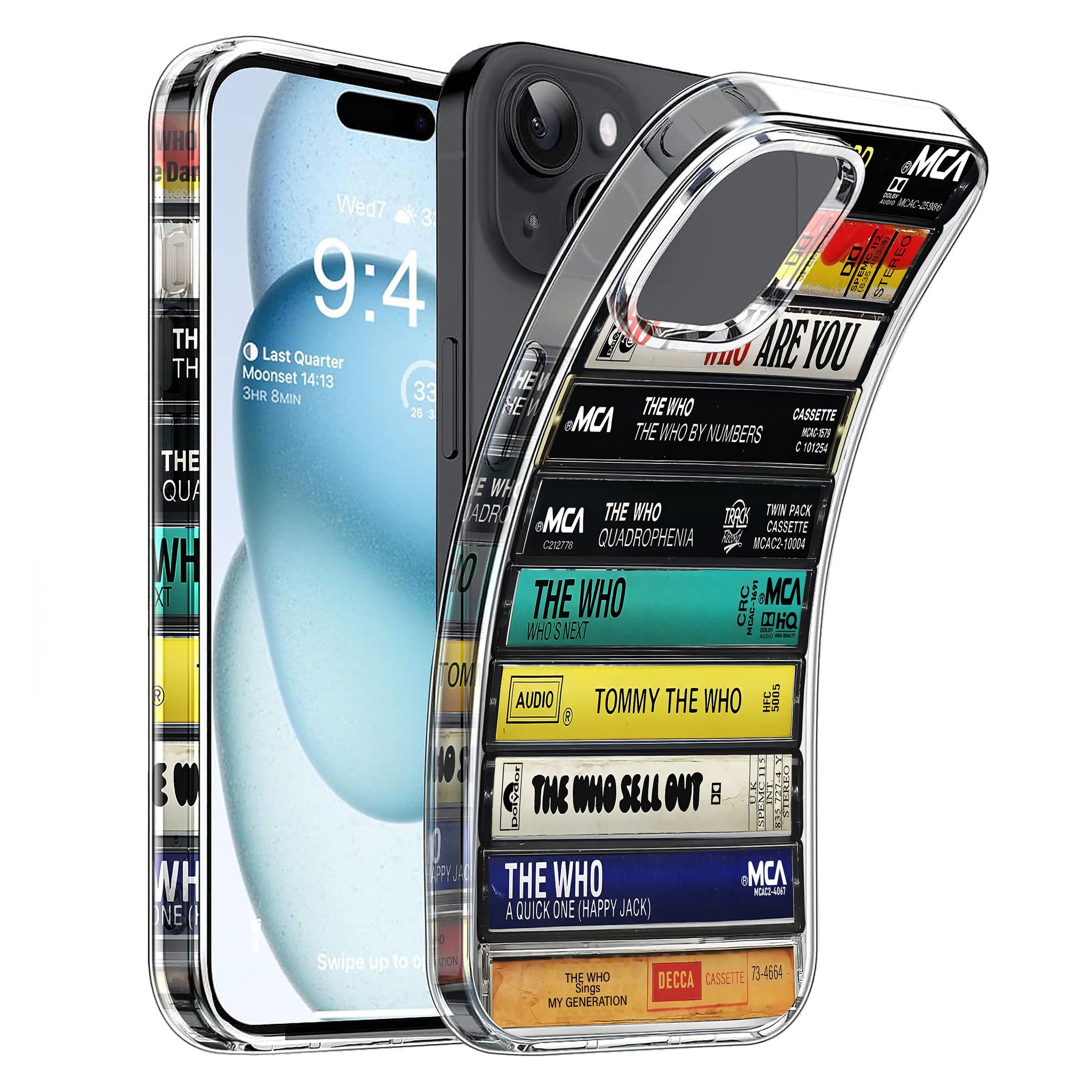 The Who Albums Cassette Collection Retro Phone Case