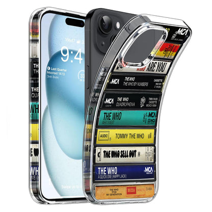 The Who Albums Cassette Collection Retro Phone Case