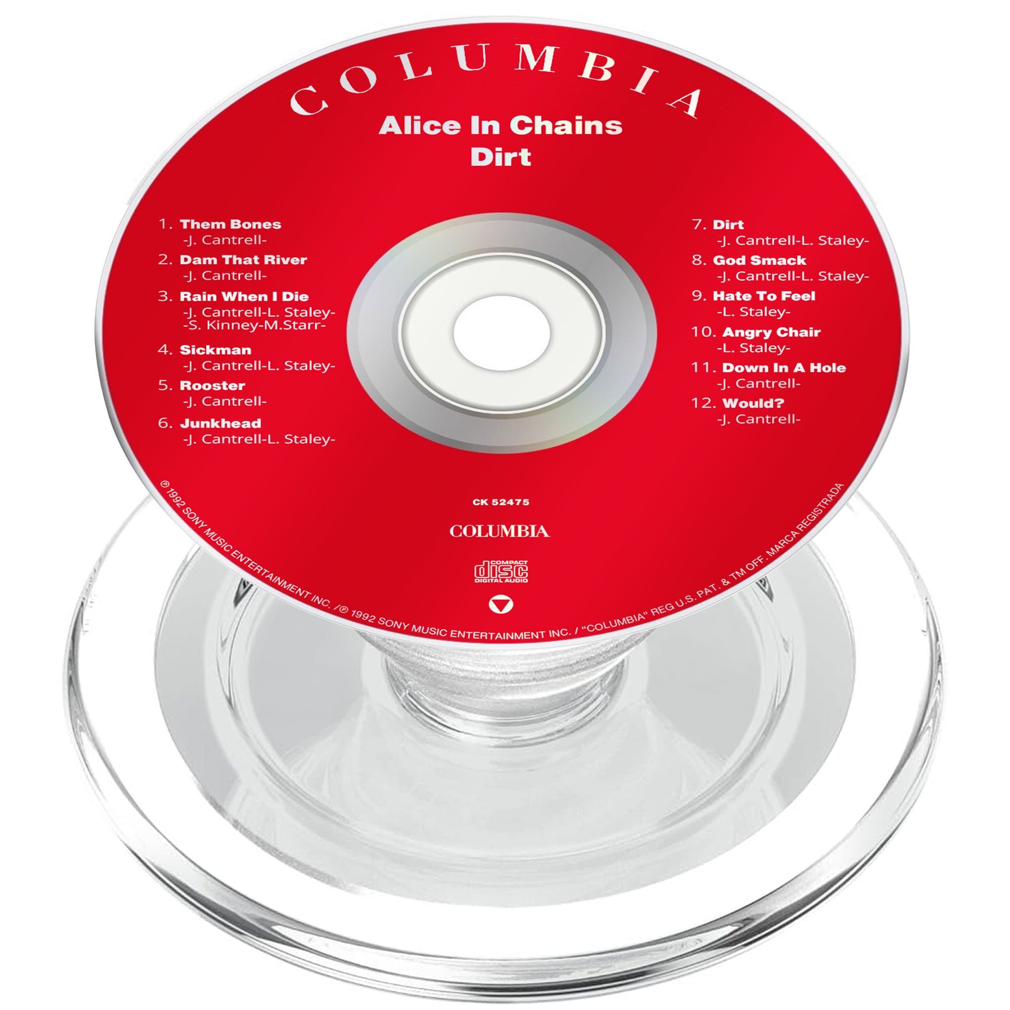 Dirt CD Magnetic Phone Grip - Alice In Chains