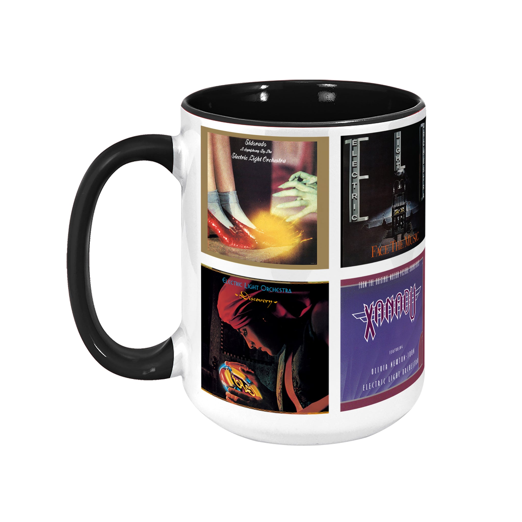 Electric Light Orchestra Albums Cover 80s Collection Retro Mug