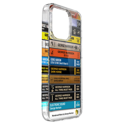 George Harrison Albums Cassette Collection Retro Phone Case