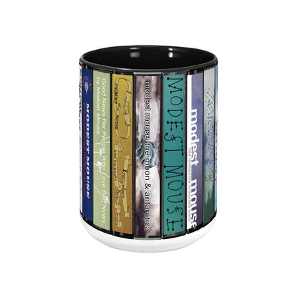 Modest Mouse Albums Cover Collection Retro Accent Mug