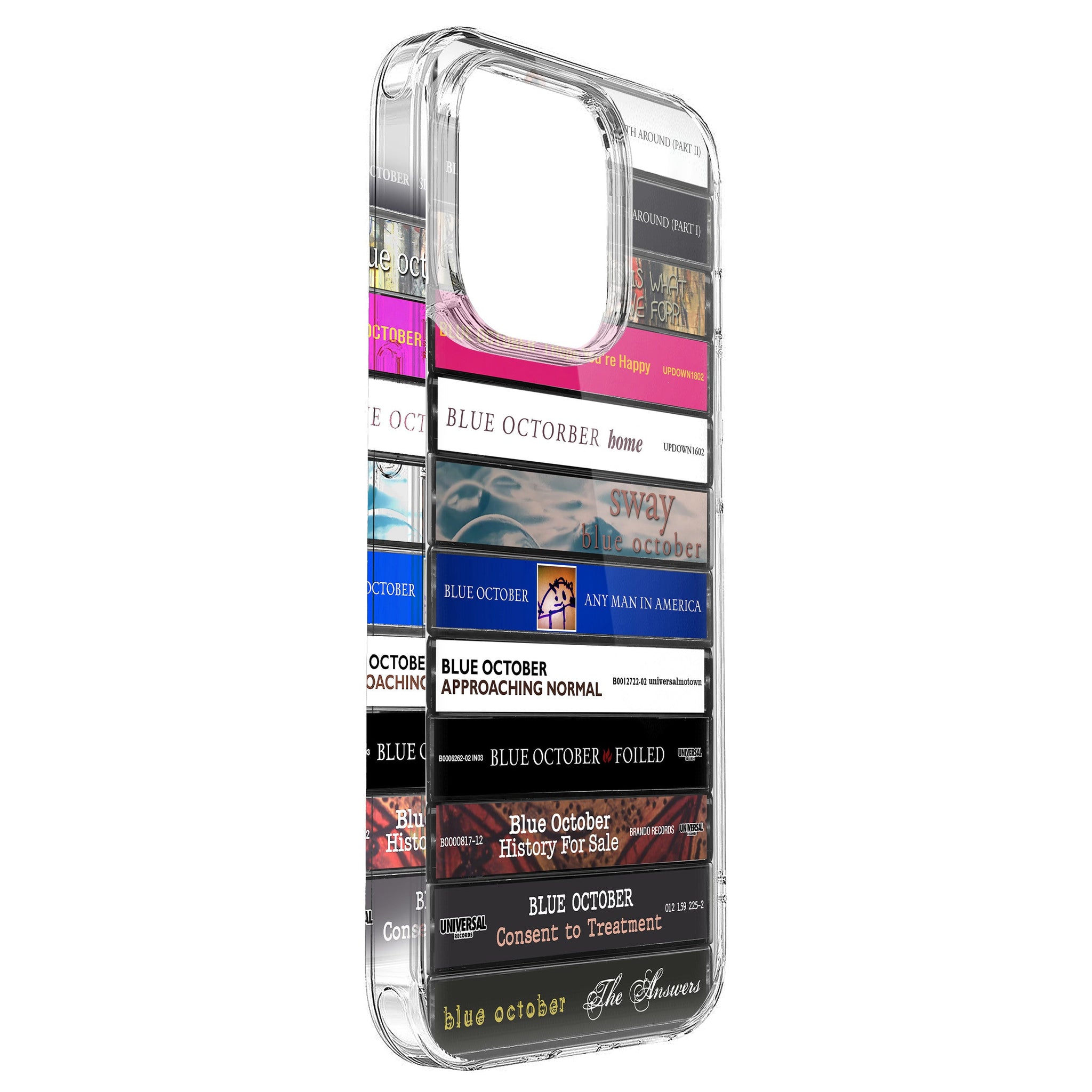 Blue October Albums Cassette Collection Retro Phone Case