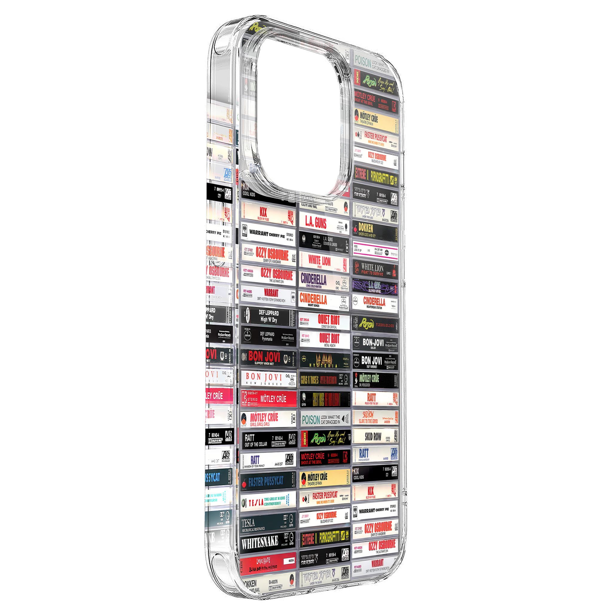 Metal Heavy Metal Kings Classic Albums Cassette Collection Retro MagSafe Phone Case