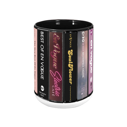 En Vogue Albums Cassette Collection Retro Accent Mug