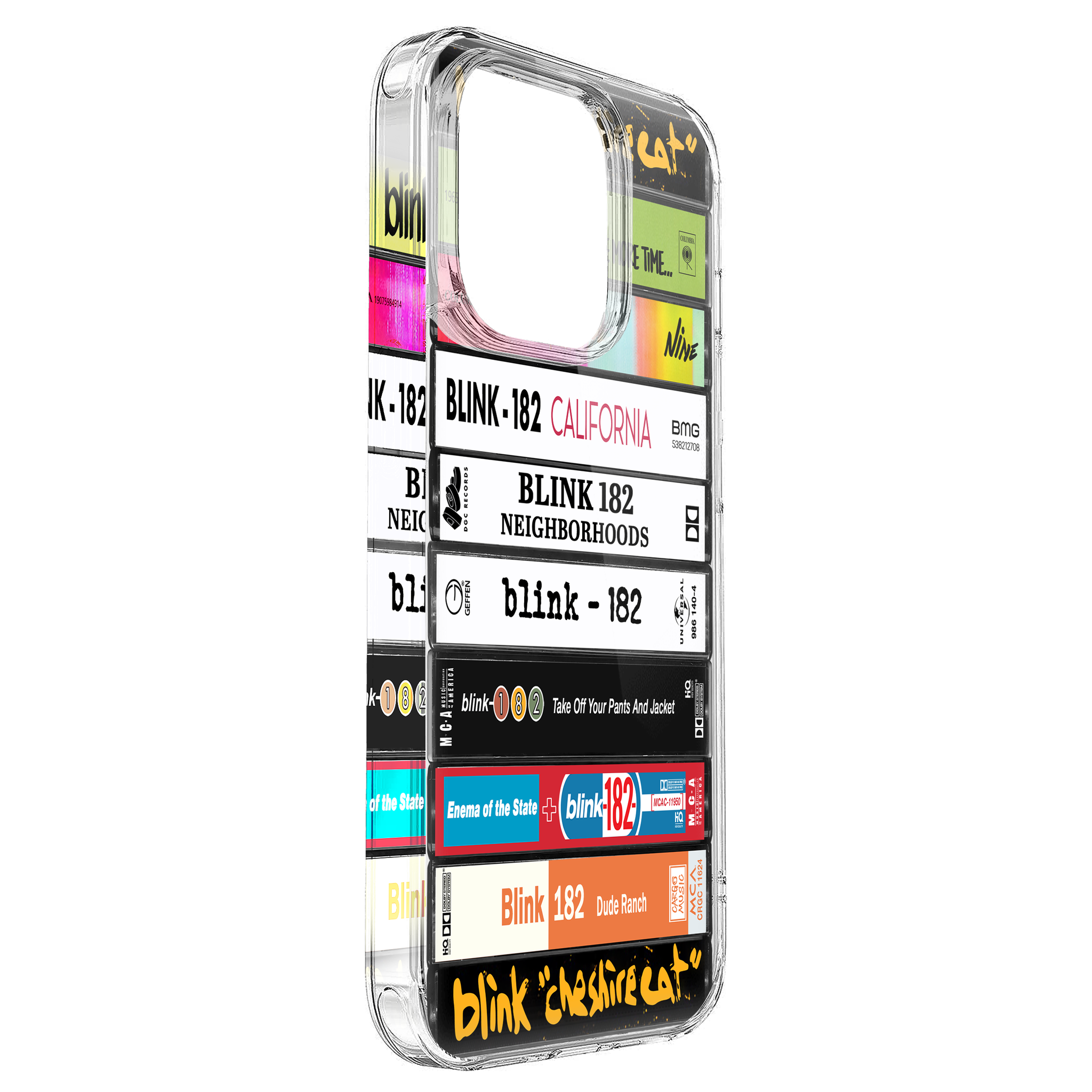 Blink-182 Albums Cassette Collection Retro MagSafe Phone Case