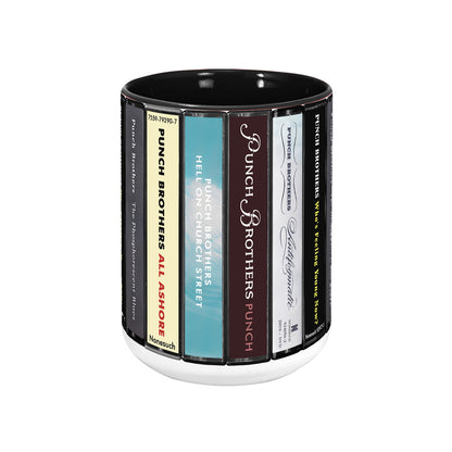 Punch Brothers Albums Cassette Collection Retro Accent Mug