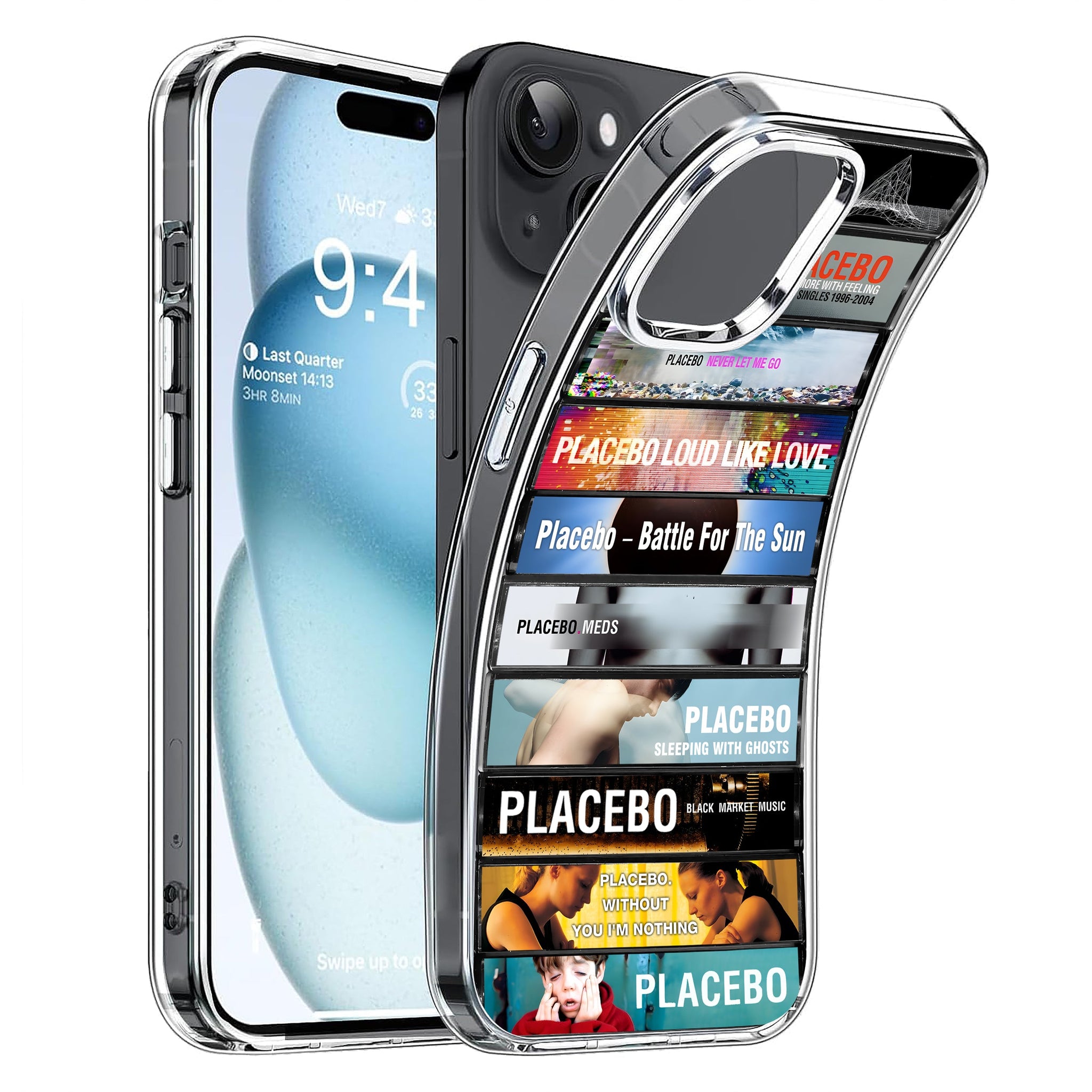 Placebo Albums Cassette Collection Retro Phone Case