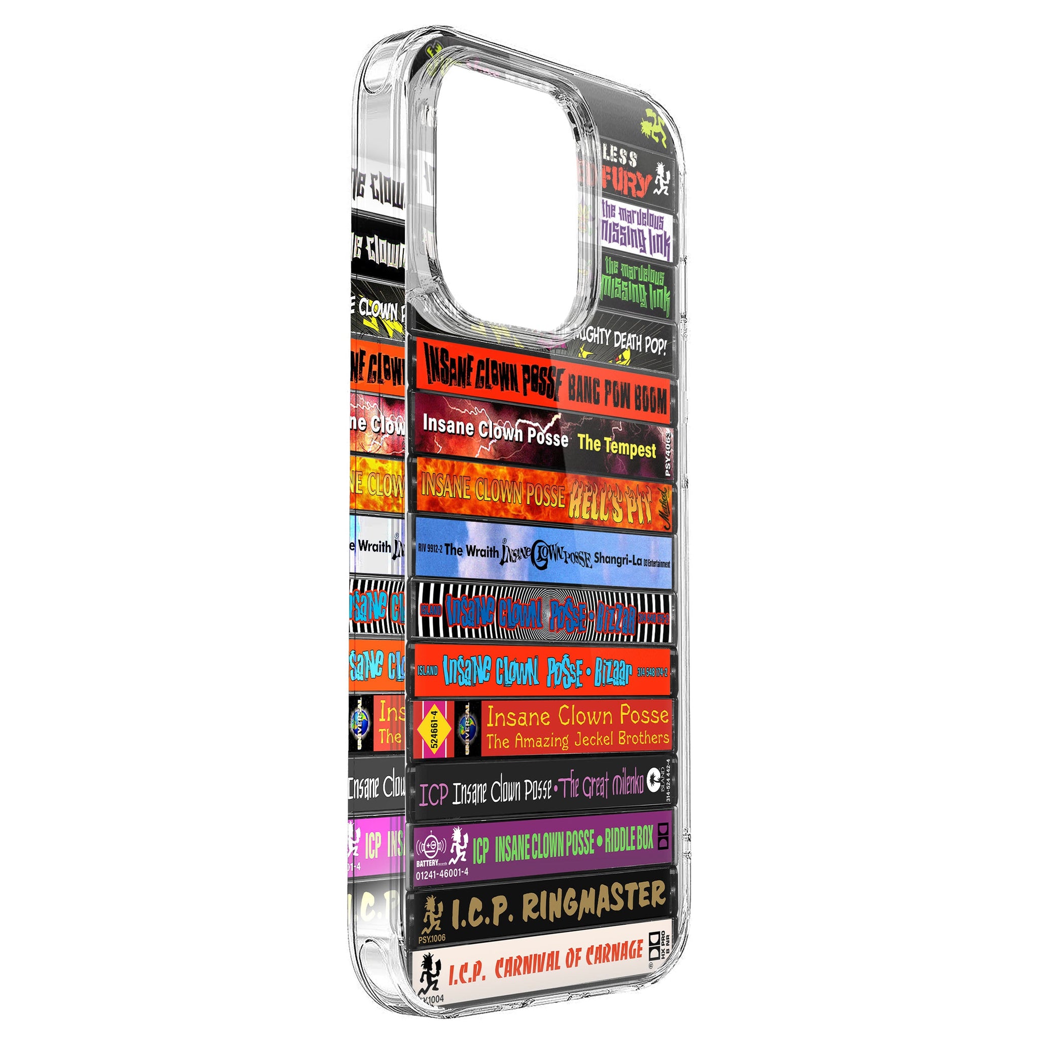 Insane Clown Posse Albums Cassette Collection Retro Phone Case