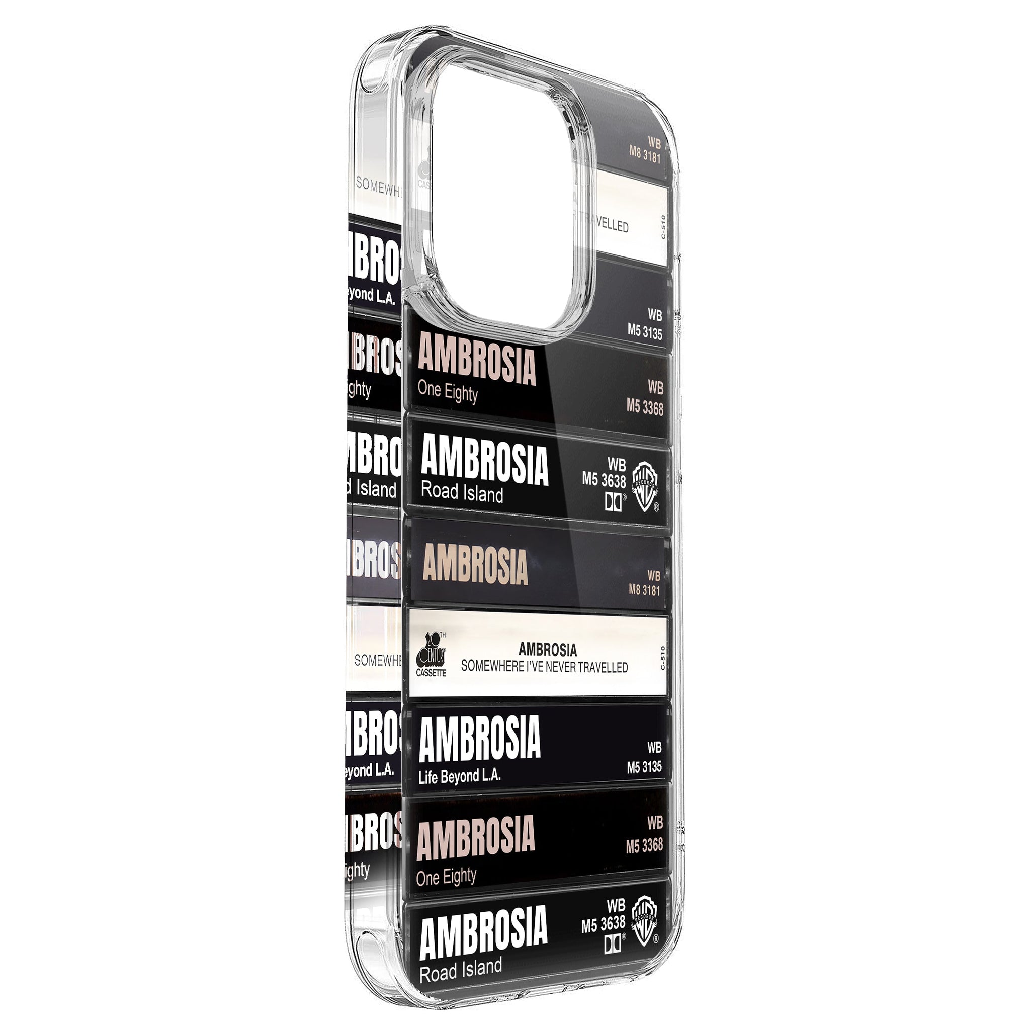 Ambrosia Albums Cassette Collection Retro Phone Case