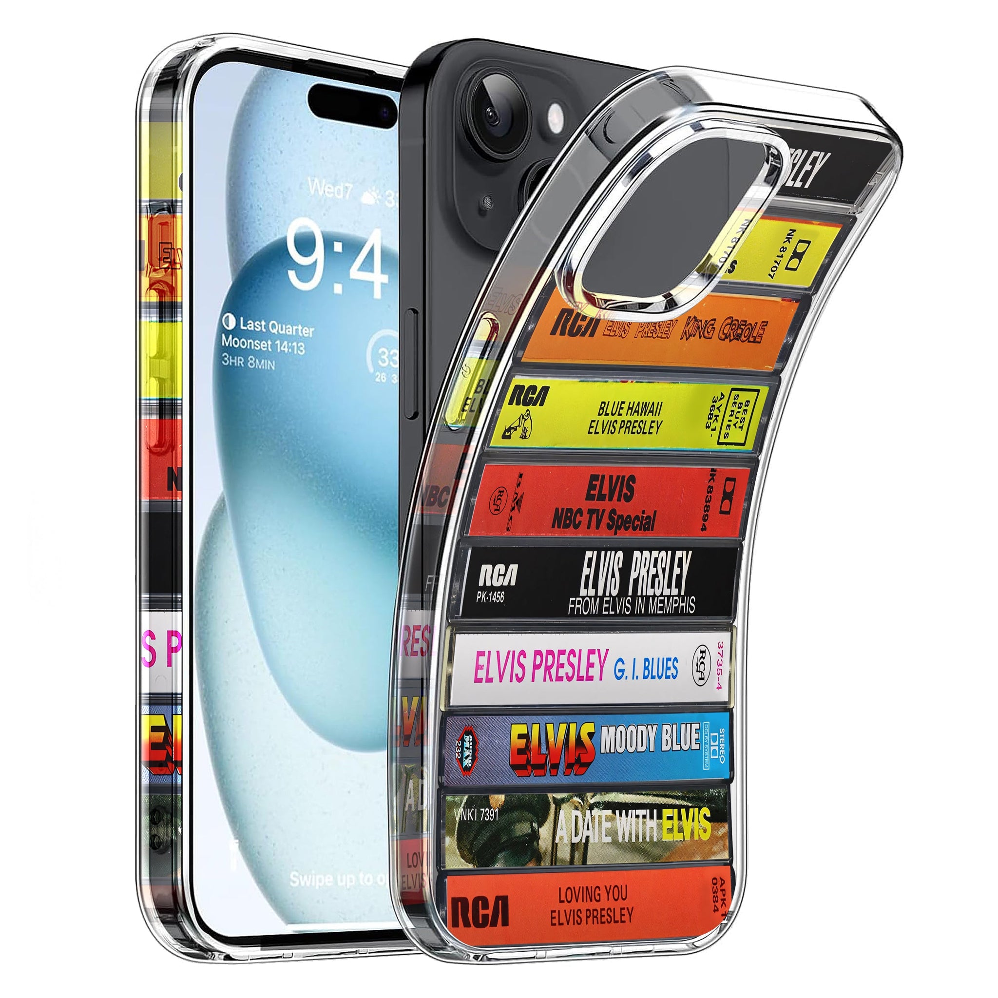 Elvis Presley Albums Cassette Collection Retro MagSafe Phone Case