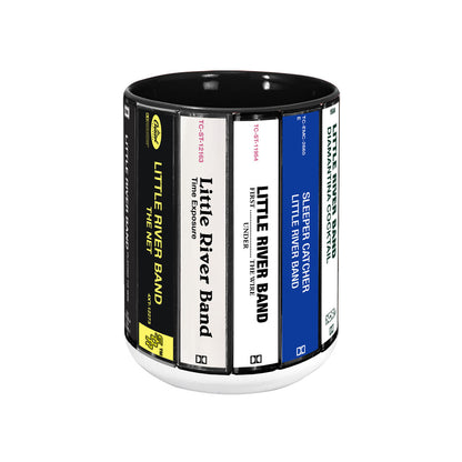 Little River Band Albums Cassette Collection Retro Accent Mug