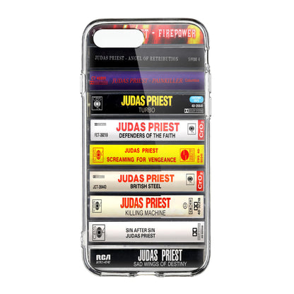 Judas Priest Albums Cassette Collection Retro Phone Case