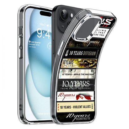 10 Years Albums Cassette Collection Retro Phone Case