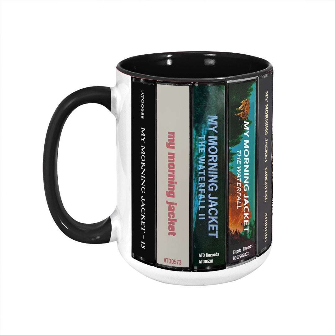 My Morning Jacket Albums Cassette Collection Retro Accent Mug