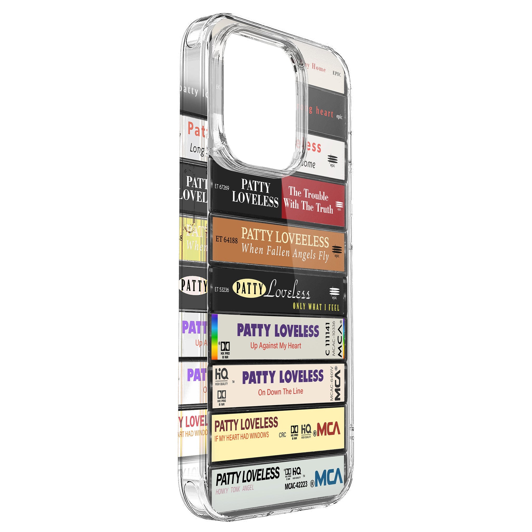 Patty Loveless Albums Cassette Collection Retro Phone Case
