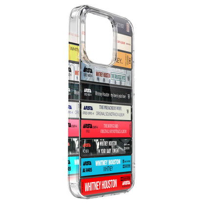 Whitney Houston Albums Cassette Collection Retro Phone Case