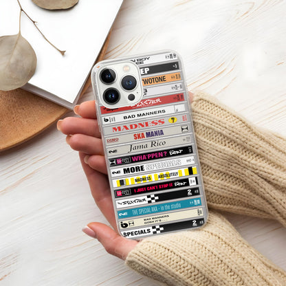Ska 2-Tone 80s Albums Cassette Collection Retro MagSafe Phone Case