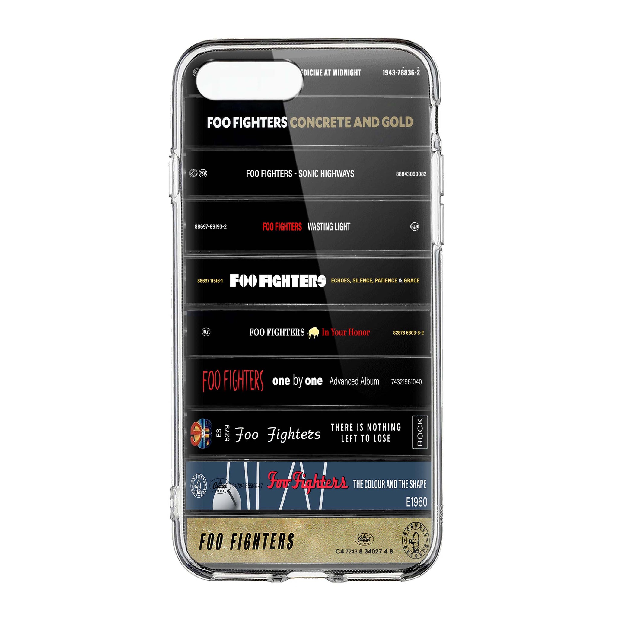 Foo Fighters Albums Cassette Collection Retro Phone Case