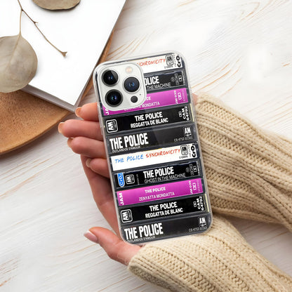 The Police Albums Cassette Collection Retro Phone Case